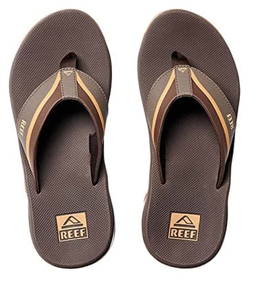 REEF Mens Sandals, Anchor, Brown/Gum, 13 - Image 2