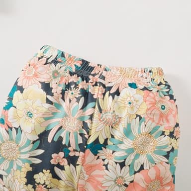 Kislio Toddler Baby Girl Clothes Long Sleeve Ruffle Ribbed Solid Tops Flare Pants Bell Bottoms Fall Winter Outfit Set - Image 6