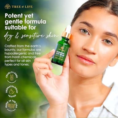 Tree of Life Beauty Facial Skin Care Set, Brightening, Firming, Hydrating, Dry Face, Dermatologist Tested - Trio Power Kit, Vitamin C, Retinol and Hyaluronic Acid, 3 count of 1 Fl Oz - Image 5