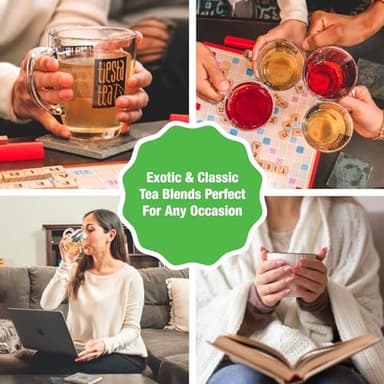 Tiesta Tea - Chinese Jasmine, Loose Leaf, Classic Jasmine Green Tea, Premium Blend, Medium Caffeinated, Make Hot or Iced Brews Up to 200 Cups, 16 Ounce Resealable Bulk Pouch - Image 6