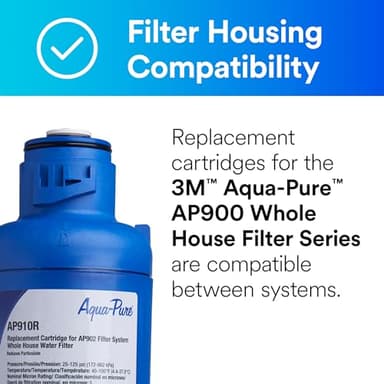3M Aqua-Pure AP910R Whole House Sanitary Quick Change Replacement Water Filter Cartridge, for AP902 System - Image 2