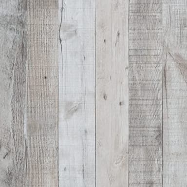 WENMER Gray Vintage Wood Wallpaper, 17.71'' x 472'' Peel and Stick, Shiplap, Self-Adhesive, Waterproof, 58.21 sq.ft. Coverage - Image 1