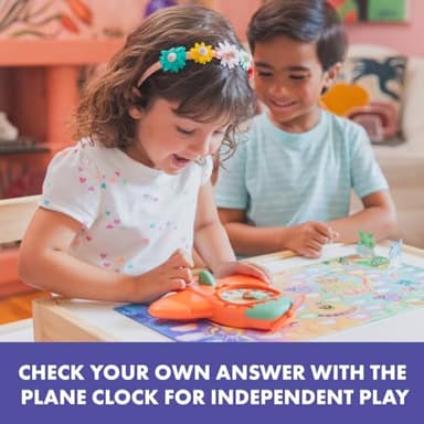 Educational Insights Time to Fly - Telling Time Board Game, Toddler Learning Clock Toy, Preschool Board Games, Number Recognition, Learn to Read Digital and Analog Clocks for Kids Ages 4+ - Image 4