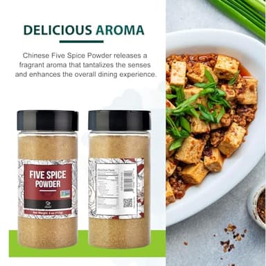 Soeos Chinese Five Spice 4 Ounce, Five Spice Powder, Five Spice Chinese Seasoning Non-GMO, Non-irradiated, No preservatives, No MSG - Image 8