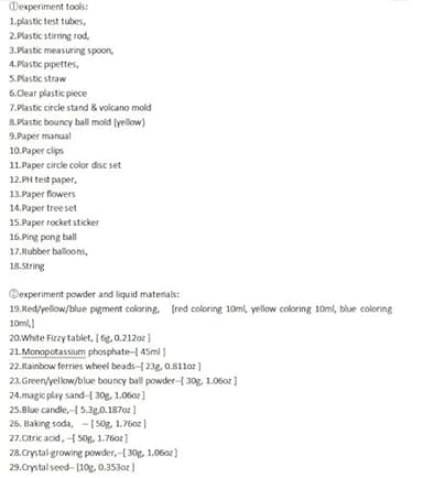 UNGLINGA 70+ Experiments Science Kit for Kids, Chemistry Set, Educational Toys Gifts Idea for Boys and Girls Birthday Christmas S.T.E.M Toy Project - Image 7