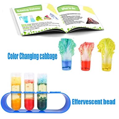 UNGLINGA Kids Science Experiment Kit with Lab Coat Scientist Costume Dress Up and Role Play Toys Gift for Boys Girls Kids Christmas Birthday Party - Image 2