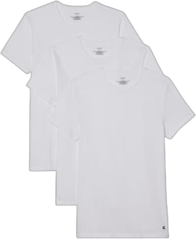 Calvin Klein Men's Cotton Classics 3-Pack Undershirts - Image 2