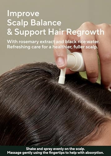 AROMATICA Root Enhancer Rosemary Water Spray for Hair Growth – Korean Hair Care Oil for Scalp Detox – Flaky & Itchy & Dry Scalp Treatment – Free from Sulfate, Silicone, and Paraben (3.38oz) - Image 5