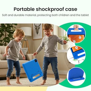 2025 Kids Tablet, 10.1 Inch Android 15 Tablet for Kids, 8+64GB Storage (1TB Expand), Octa-Core, WiFi 6, Pre-Installed Educational Apps, Parental Control, with EVA Protective Case, Eye Protection Mode - Image 7