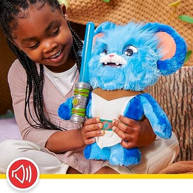Star Wars: Young Jedi Adventures Jabberin' Jedi Nubs, Electronic Plush, Lights & Sounds, Toys, Preschool Toys for 3 Year Old Boys & Girls - Image 4