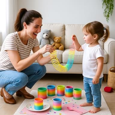 JOHOUSE Rainbow Magic Spring Party Favors for Kids, 12 PCS Colorful Plastic Spring Toy, Treasure Box Toys for Classroom, Fun Goodie Bags Stuffers for Kids Birthday - Image 5