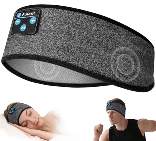 Fulext Sleep Headphones Bluetooth Headband - Sleeping Headphones for Side Sleeper Reduce Snoring Disturbance for Sleeping, Sports, Tech/Birthday for Women Men Mom Dad - Image 1