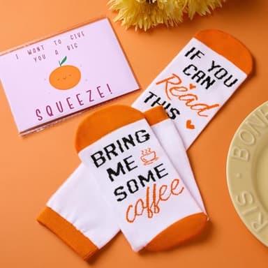 Birthday Gifts for Women, Mom, Best Friend, Sister, Wife, Girlfriend, Her - Unique Valentines, Mothers Day, Christmas Stuff - Orange Inspirational Thank You Gift, Happy Birthday Basket Set - Image 5