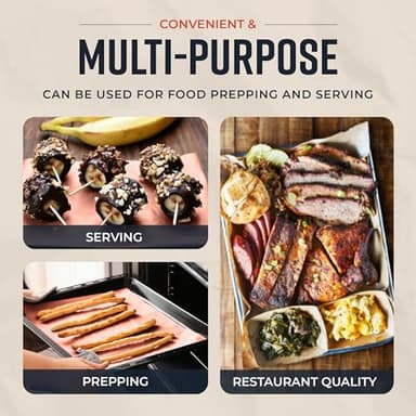 Pink Butcher Paper Roll 18"x175' (2100 Inch) - Food-Grade Peach Butcher Paper for Smoker, BBQ, Grilling, Smoking Meat - USA Made - Unbleached, Uncoated and Unwaxed - Image 9