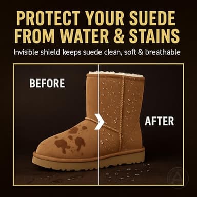 Leather Hero Suede & Nubuck Care Kit – Compatible with UGG Boots, Sheepskin & Winter Suede – 6-Piece Cleaner, Conditioner, Protector, Deodorizer, Brushes & Eraser - Image 4
