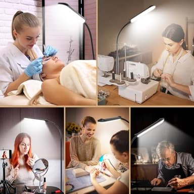 marctronic Floor Lamp 2 Pack, 18W 1800LM Bright LED Floor Lamp with 2 Remotes & Works with Smart Plug, Dimmable Timing Eye Caring Standing Reading Floor Lamps for Living Room Bedroom Office - Image 7