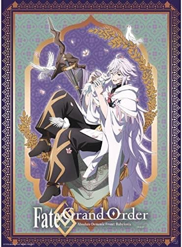GB Eye Fate Grand Order Fujimaru, Gilgamesh and Merlin Unframed Set of 2 Chibi Poster Print 15" x 20.5" Anime Manga Wall Art Prints for Bedroom Office Room Decor Gift - Image 4