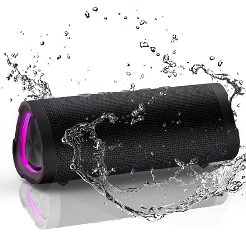 Vanzon Bluetooth Speakers, V40 Portable Wireless Speaker V5.0 with 24W Loud Stereo Sound, 24H Playtime, TWS & IPX7 Waterproof, Suitable for Travel, Home and Outdoors - Image 1