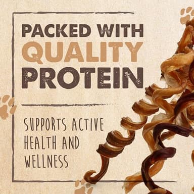 Mighty Paw Naturals Curly Bully Sticks for Dogs - Grass Fed Beef Chews. Bully Sticks for Large Dogs, Medium, Small Breeds. Lower Odor Treats for Small Pets. Single Ingredient 6” - 5 Pack - Image 7