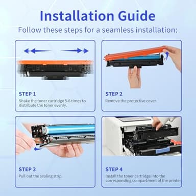 myCartridge 069H Toner Cartridge Set Compatible Replacement for Canon 069 069H Toner Works for Canon Color imageCLASS MF753Cdw MF751Cdw LBP674Cdw Printer, 069 069H Toner Cartridge 4-Pack B/C/M/Y - Image 5