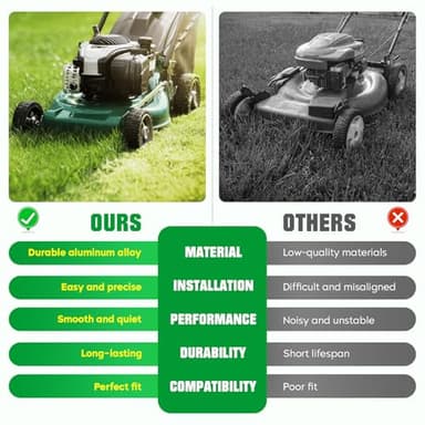 LTX1045 Deck Spindle Rebuild Kit Fit for 46'' Cub Cadet Troy Bilt Horse LTX1046, 2 Spindles 618-04636 618-04865, 2 Idler Pulleys 753-08171, 756-04129, 103 inch Belt 954-04219 - Image 7