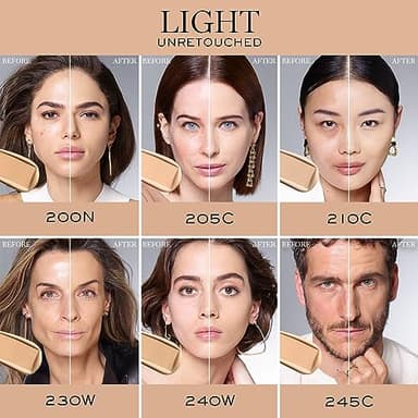 Lancôme Teint Idole Ultra Wear Natural Matte Foundation- Longwear, Medium-Full Coverage, Natural Finish, Waterproof & Hydrating - 220C (Light Skin with Cool/Pinky Undertones), 1 Fl Oz - Image 7