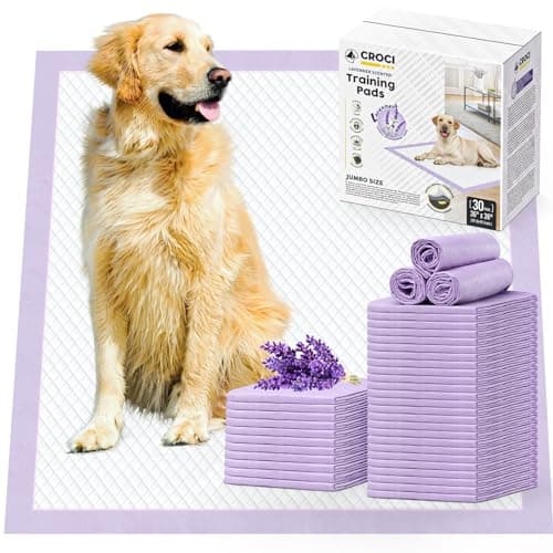 CROCI Dog Pads Extra Large 36x36in, Puppy Pads with Adhesive Tabs Super Absorbent Up to 11 Cups, Disposable (30 Counts) - Image 1