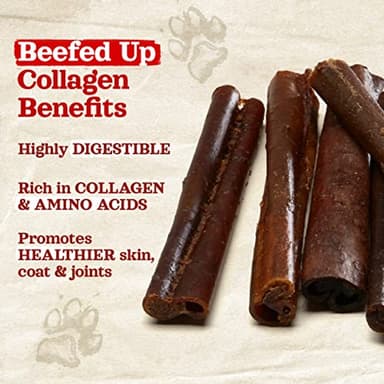 Natural Farm Bully Coated Gourmet Collagen Sticks (4 Inch, 25 Pack) – Real Bully Beef Coated, 95% Natural Collagen Dog Chews, Supports Healthy Joints, Skin & Coat - Best for Small & Medium Dogs - Image 5