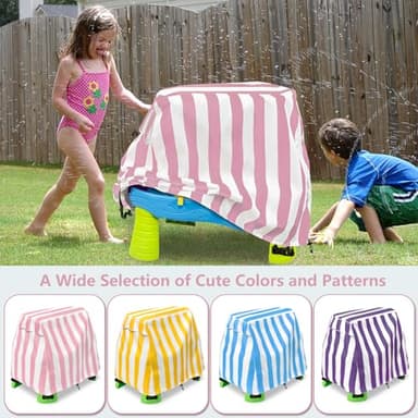 Okcool Kids Water Table Cover Fit Water Table,Outdoor Water Table Toys Cover, A Wide Selection of Cute Colors and Patterns - Image 5