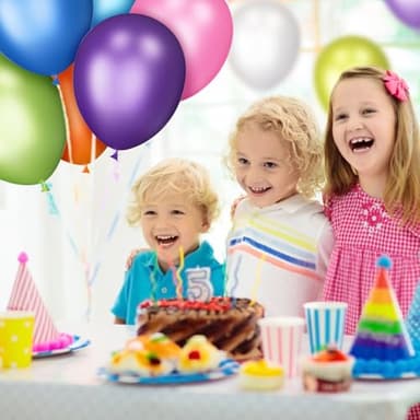 120Pcs Balloons Assorted Colors,12 Inch Latex Party Balloon for Birthday Party, Light Multi Color Ballons Rainbow Balloons for Wedding Baby Shower Supplies.(Assorted) - Image 7