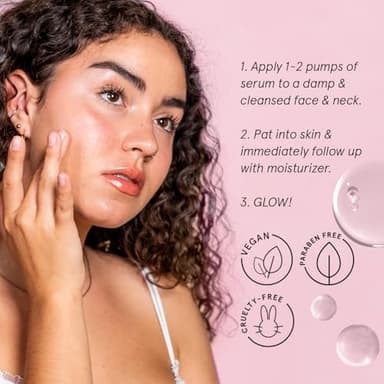 grace & stella Award Winning Hyaluronic Acid Serum (30ml/1 fl oz) Hydrating Hyaluronic Acid Serum for Face - Acido Hialuronico for Women - Remove Fine Lines, Wrinkles, Anti Aging - Vegan Skincare - Image 6