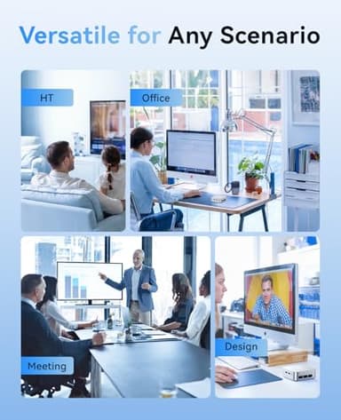 ACEMAGIC Vista V1 N97 Mini Pc, 12Th Gen Intel N97 (Beat N150/N95, Up to 3.6Ghz), 16GB DDR4 RAM 1TB SSD Mini Computers, 4K Dual Display, WiFi/Bt, Vesa Mount, Home/Office Micro Pc - Image 8