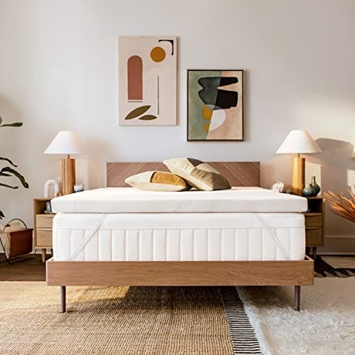 TEMPUR-Adapt 3" Memory Foam Mattress Topper, Twin, White - Image 1