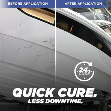 [Black] 5200 Marine Sealant - Fast Cure, High Bond Strength, UV Resistant Underwater 5200 Fast Cure, Marine Adhesive Sealant for Boats, Hulls, Decks, & RVs Marine Caulk Black with Gloves, Nozzle 3oz - Image 4