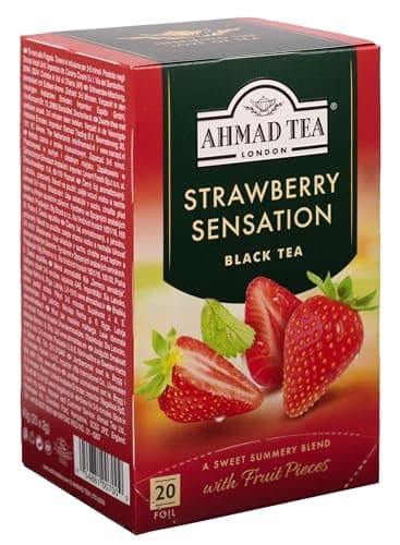 Ahmad Teas - Strawberry Black Tea 1.4oz - 20 Tea Bags - Image 6