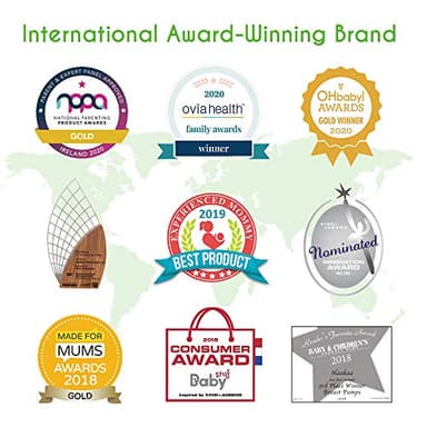 Haakaa Manual Breast Pump Silicone Breast Pump Milk Saver Milk Pump with Suction Base and Flower Stopper 100% Food Grade Silicone BPA Free (5oz/150ml) (White) - Image 9