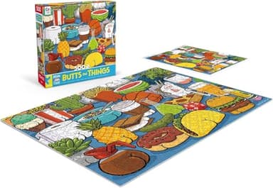 Ceaco - Brian Cook - Butts on Things - 500 Piece Jigsaw Puzzle - Image 4