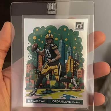 2024 Panini Donruss Football Trading Cards Blaster Box (Downtown Inserts) - Image 4