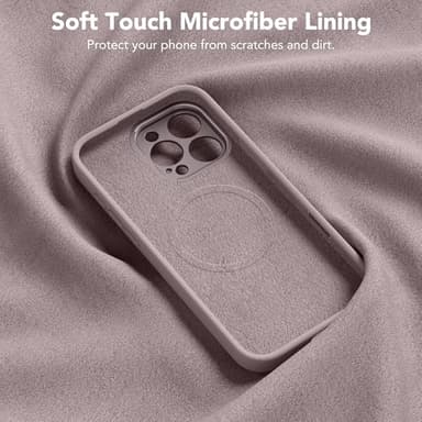 SuydanBox Magnetic for iPhone 16 Pro Max Case with Stand, Compatible with MagSafe, Silicone Upgraded [Camera Control Button] Shockproof Protective Phone Case for iPhone 16 Pro Max 6.7",Hazel - Image 8