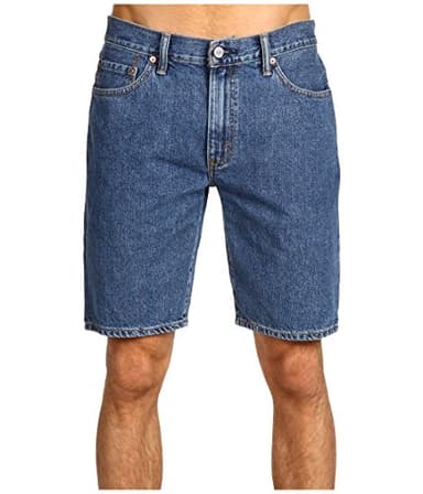 Levi's Men's 505 Regular Fit Shorts, Medium Stonewash-Amazon Exclusive, 36 - Image 1