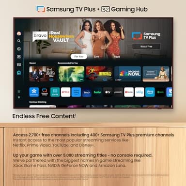 Samsung 85-Inch Class QLED 4K LS03D The Frame Series Quantum HDR Smart TV w/Dolby Atmos, Art Mode, Anti-Reflection, Customizable Frame, Slim Fit Wall Mount with Alexa Built-in (QN85LS03D, 2024 Model) - Image 6