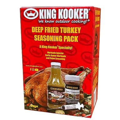 King Kooker 96348 Deep Fried Turkey Seasoning Pack - Image 1