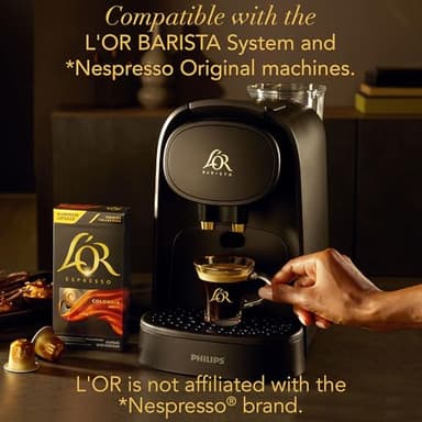 L'OR Espresso Capsules, 50 Count Mild Variety Pack, Single-Serve Aluminum Coffee Capsules Compatible with the L’OR BARISTA System & *Nespresso Original Machines - Image 2