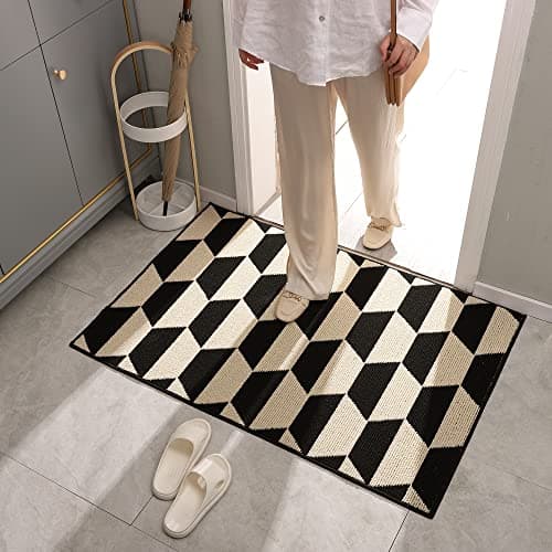 GRANNY SAYS Indoor Doormat, 24" x 36", Non-Slip Front Door Mats, Outdoor Welcome Mat Washable, Low Profile Indoor Door Mats for Entryway, Floor Inside Back Doormats - Image 1