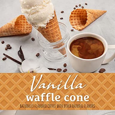 Community Coffee Vanilla Waffle Cone 96 Count Coffee Pods, Ice Cream Flavored, Compatible with Keurig 2.0 K-Cup Brewers, 24 Count (Pack of 4) - Image 3