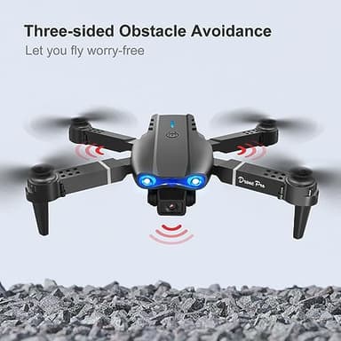 2025 Foldable Drone with 1080P Dual Camera for Adults, RC Quadcopter WiFi FPV Live Video, Altitude Hold, Beginner One Key Take Off/Land -E99 - Image 4