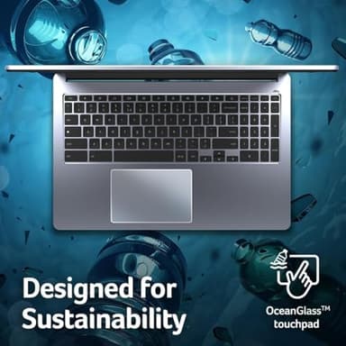 Acer Chromebook 315 Laptop (15.6" FHD, Intel Celeron N4500, 4GB RAM, 128GB Storage (64GB eMMC + 64GB SD Card) Home & Student, Long Battery Life, Numeric KB, Wi-Fi, Webcam, IST Hub, Chrome OS, Silver - Image 8