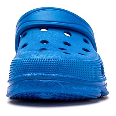 HOBIBEAR Boys and Girls Classic Graphic Kids Garden Clogs Slip on Water Shoes (Blue-Size 5 Big Kid) - Image 6