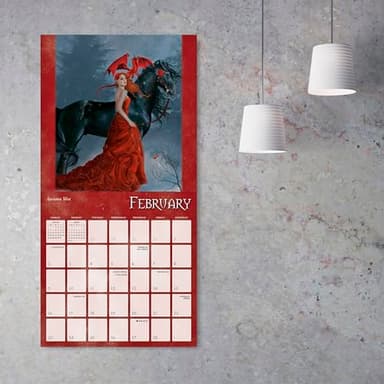 Dragon Witches 2025 Wall Calendar, 16-Month Fantasy Calendar — The Art of Nene Thomas, 12" x 12" - Image 6