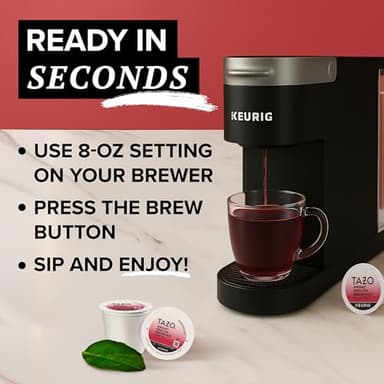 TAZO Awake English Breakfast Tea K-Cups, Bold Traditional Breakfast-Style Black Tea for Health and Wellness, 22 Pods - Image 4